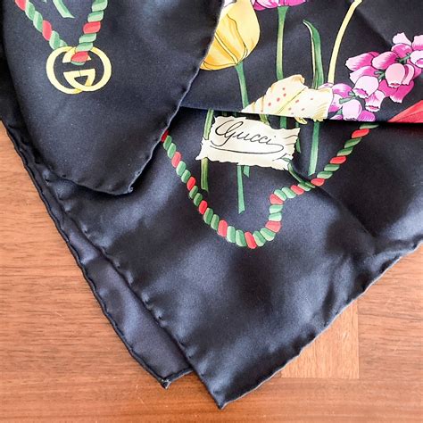 buy gucci scarf|gucci handkerchief scarf.